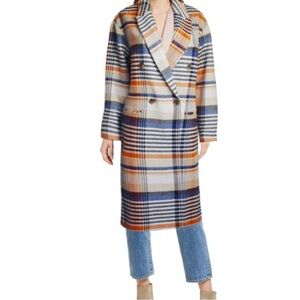 Elie Tahari Women’s Coat Plaid